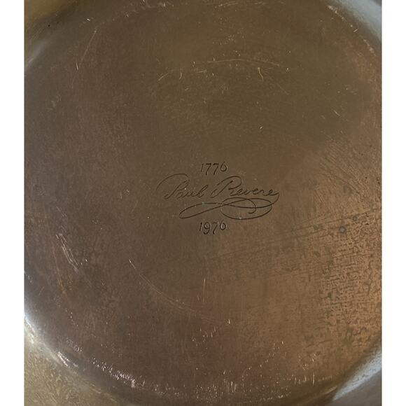 Vintage 1976 Paul Revere Limited Edition Copper Sauté Frying Pan 10.5" - Picture 3 of 7